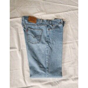 Vtg Men's Levi's 550 Orange Tab Relaxed Fit Denim Jeans Size 38x 32 Dry Clean